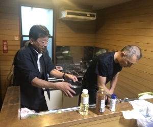 打ち上げ