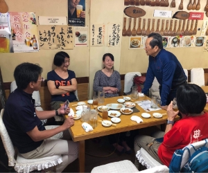 打ち上げ
